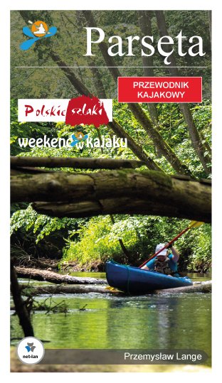 Parsęta przewodnik kajakowy - okładka