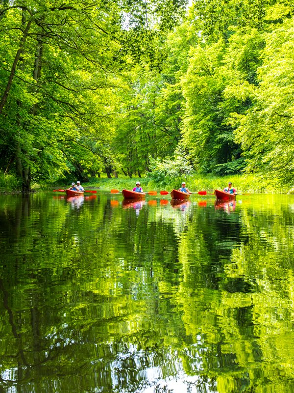 Spływ kajakowy Regą